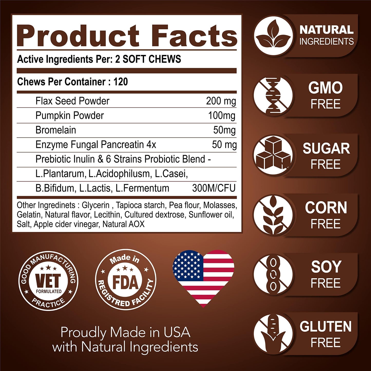 Great Probiotics for Dogs (Stool Softener)