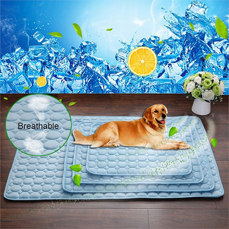 Pet Ice Silk Cold Nest Pad For Cooling In Summer
