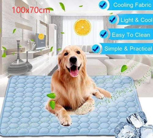 Pet Ice Silk Cold Nest Pad For Cooling In Summer