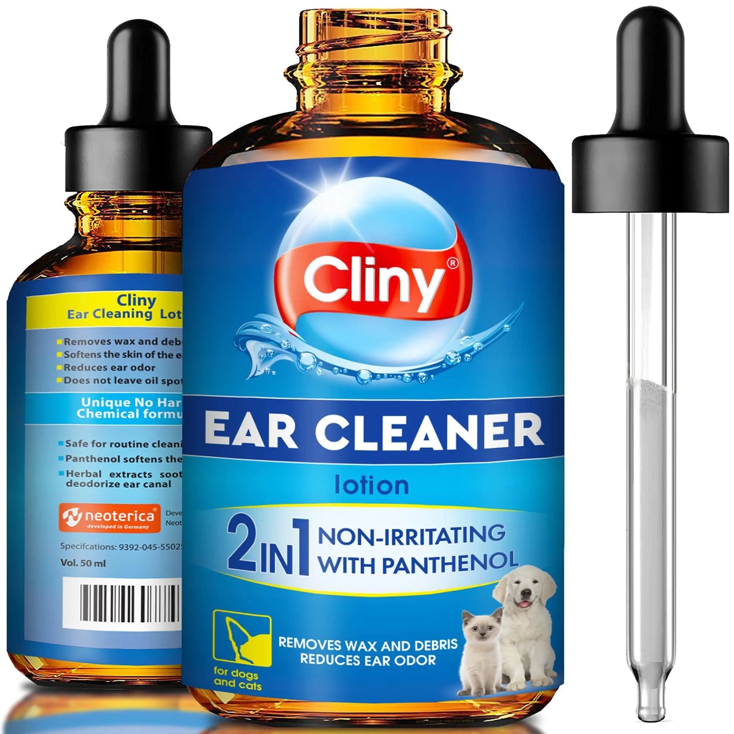 Pet Ear Health Solution for Itch & Infections