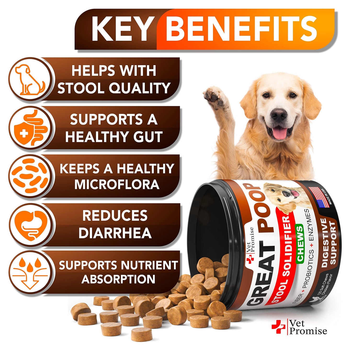 Great Probiotics for Dogs (Stool Softener)