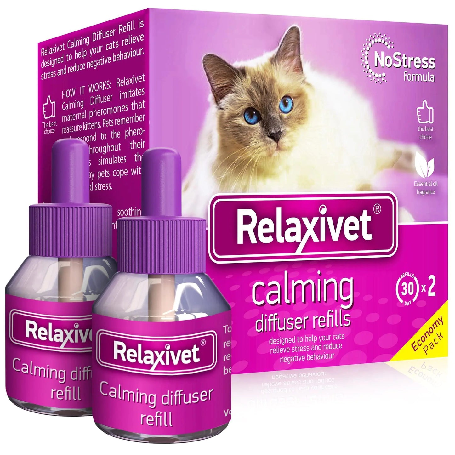 Soothing Cat Pheromone Diffuser Refills