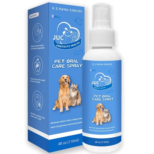 Dog Breath Freshener for Dogs & Cats Teeth Cleaning Spray