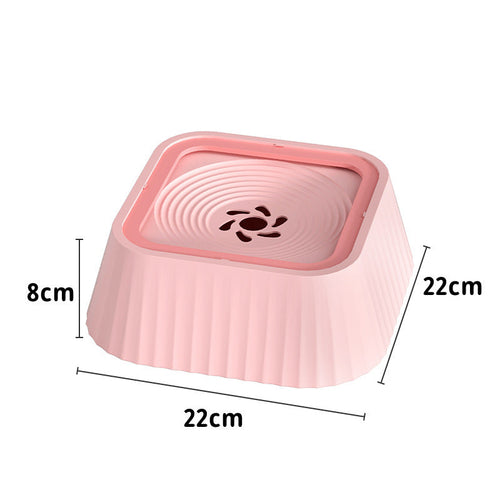 Pets Dog Cat Bowl Floating Bowl Water Drinker Not Wet Mouth Splash
