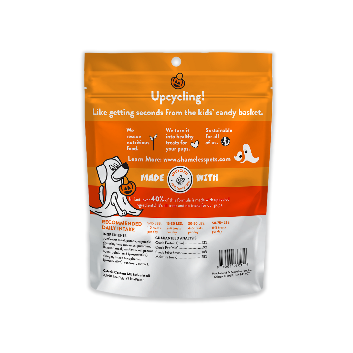 Halloween: Punk-In Spirit Soft-Baked Dog Treats